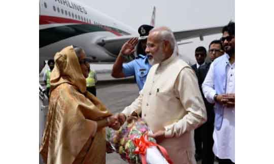 Narendra Modi, Sheikh Hasina, India-Bangladesh