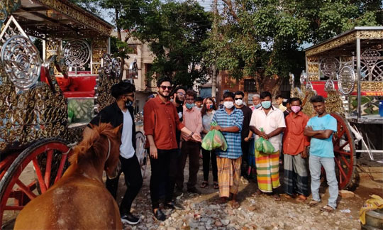 ঢাকার ঐতিহ্য রক্ষায় ও সুবিধা বঞ্চিতদের পাশে টুগেদার ফর বাংলাদেশ